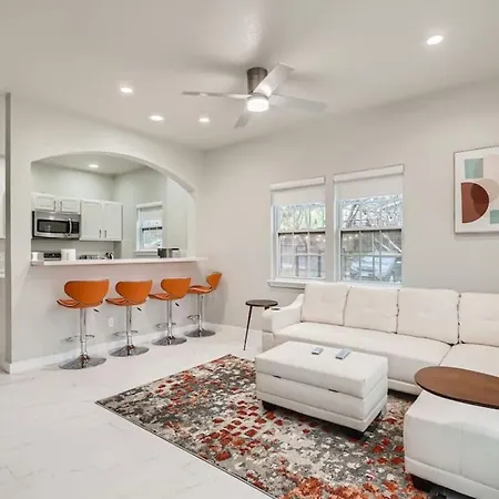 Superb White Modern Farm House